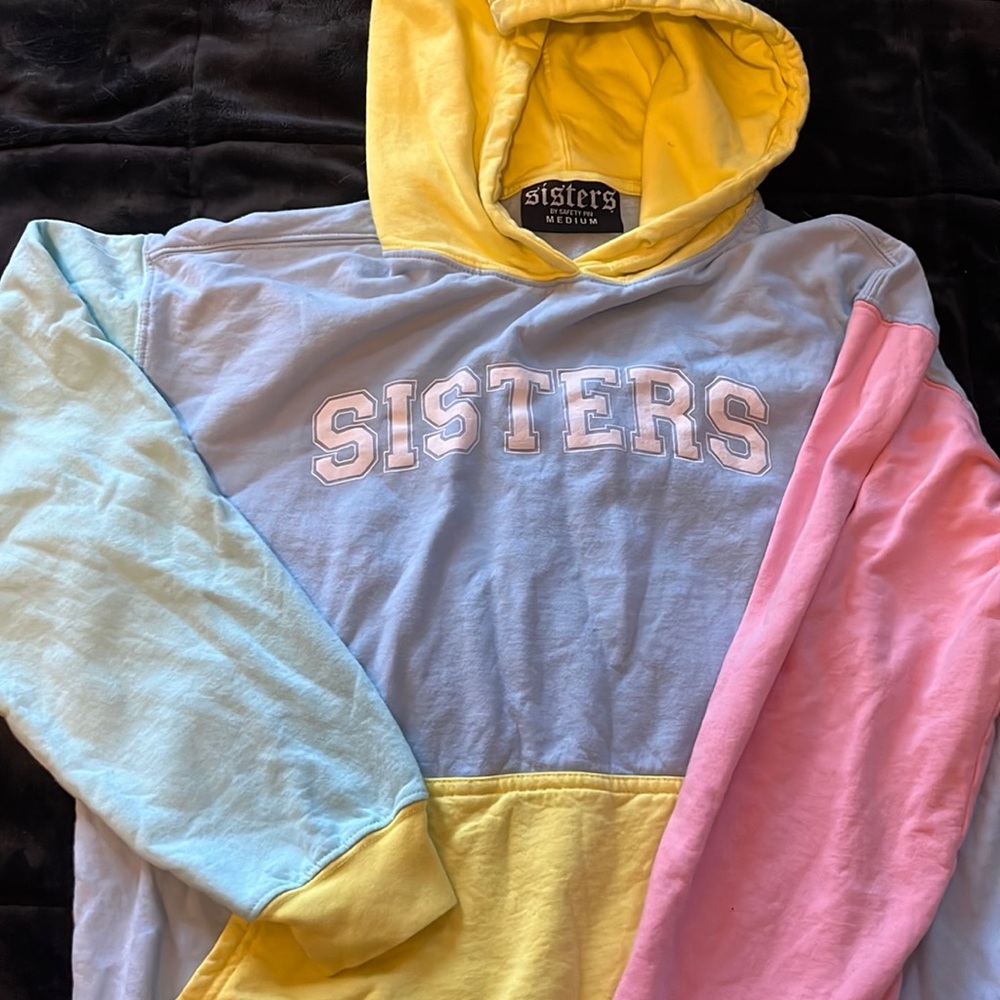 Sisters by Safety Pin